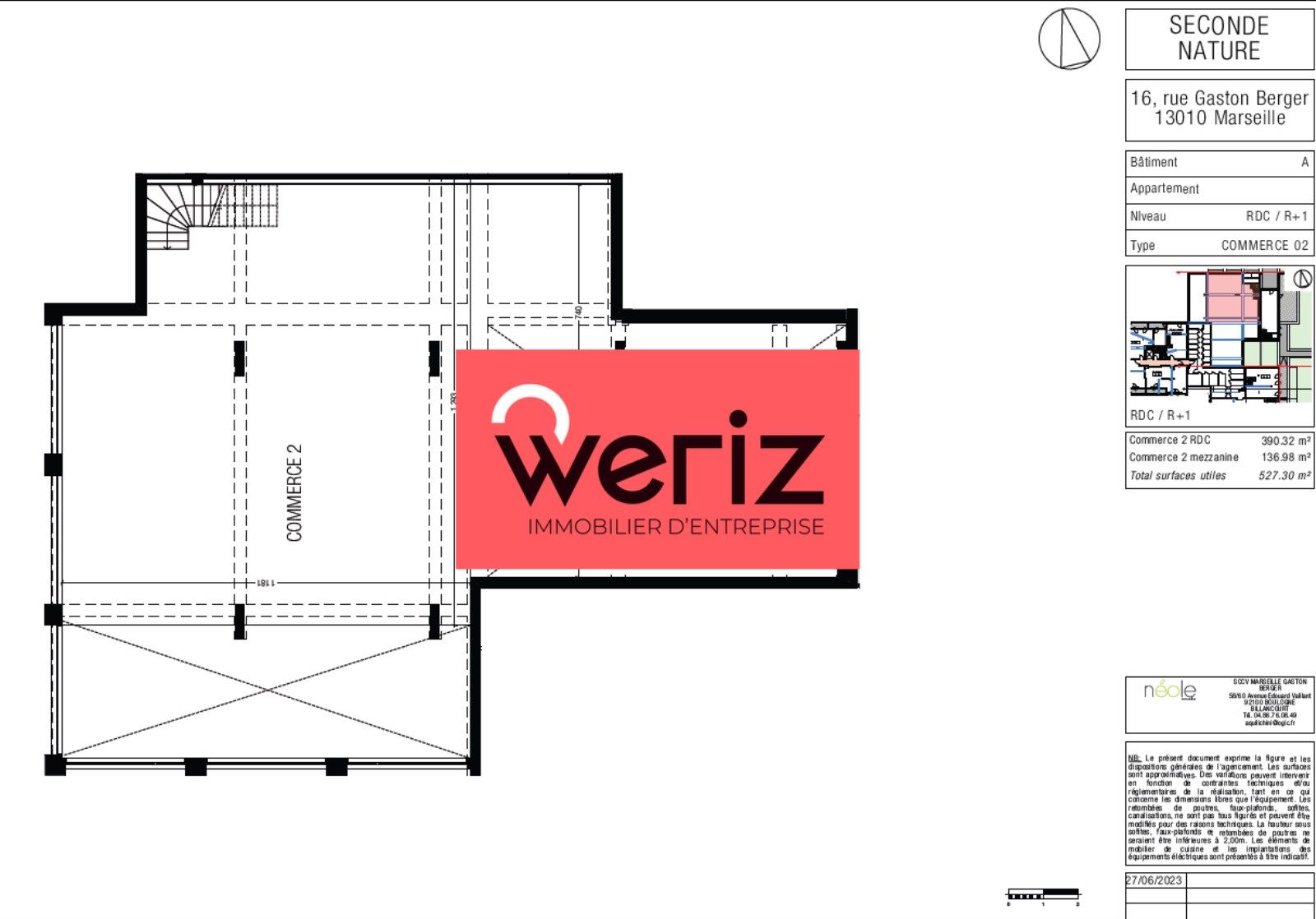Vente Bureaux Marseille 10 13010