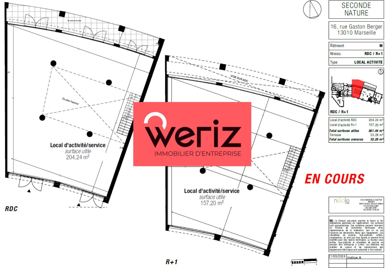 Vente Bureaux Marseille 10 13010