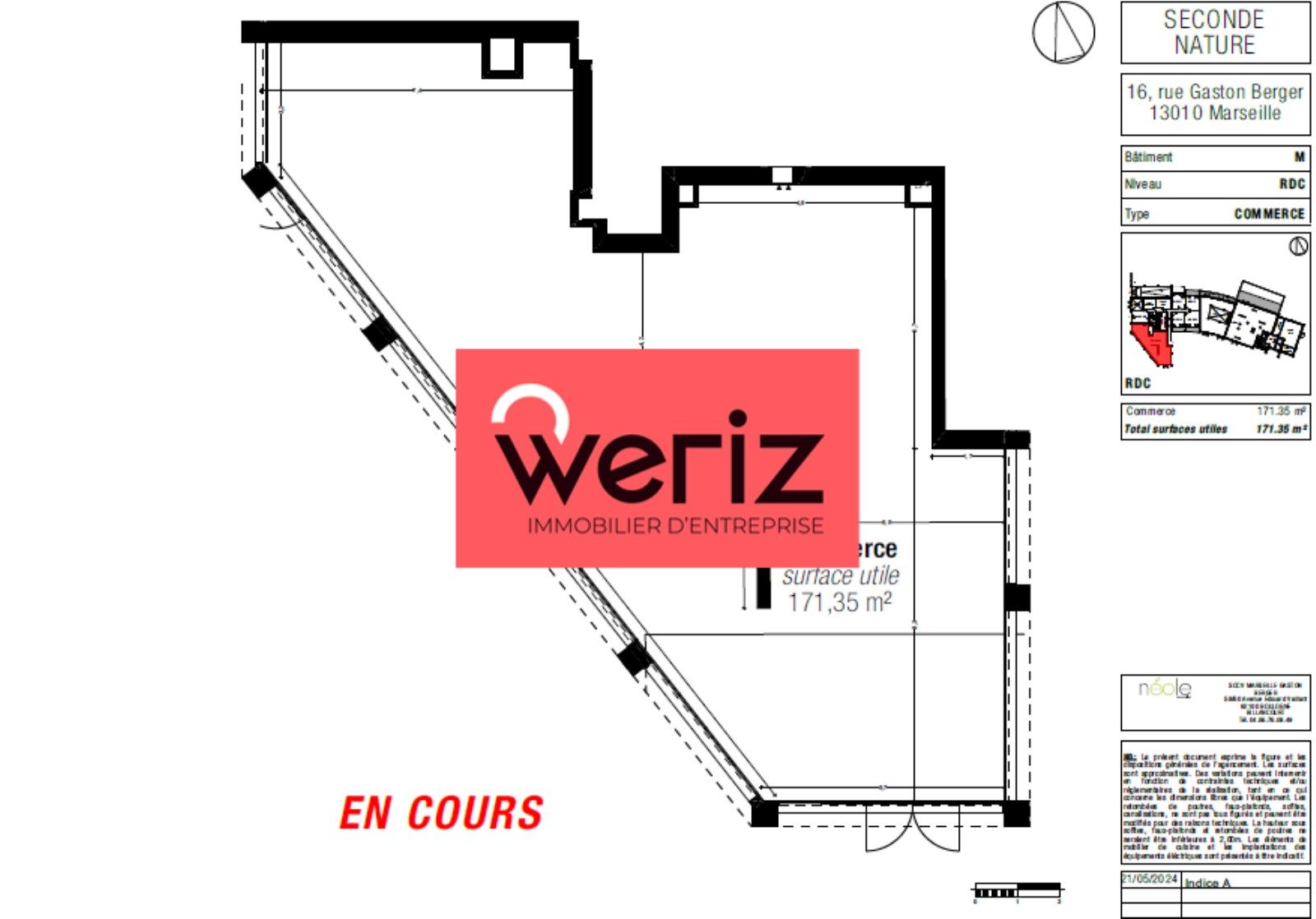Vente Bureaux Marseille 10 13010