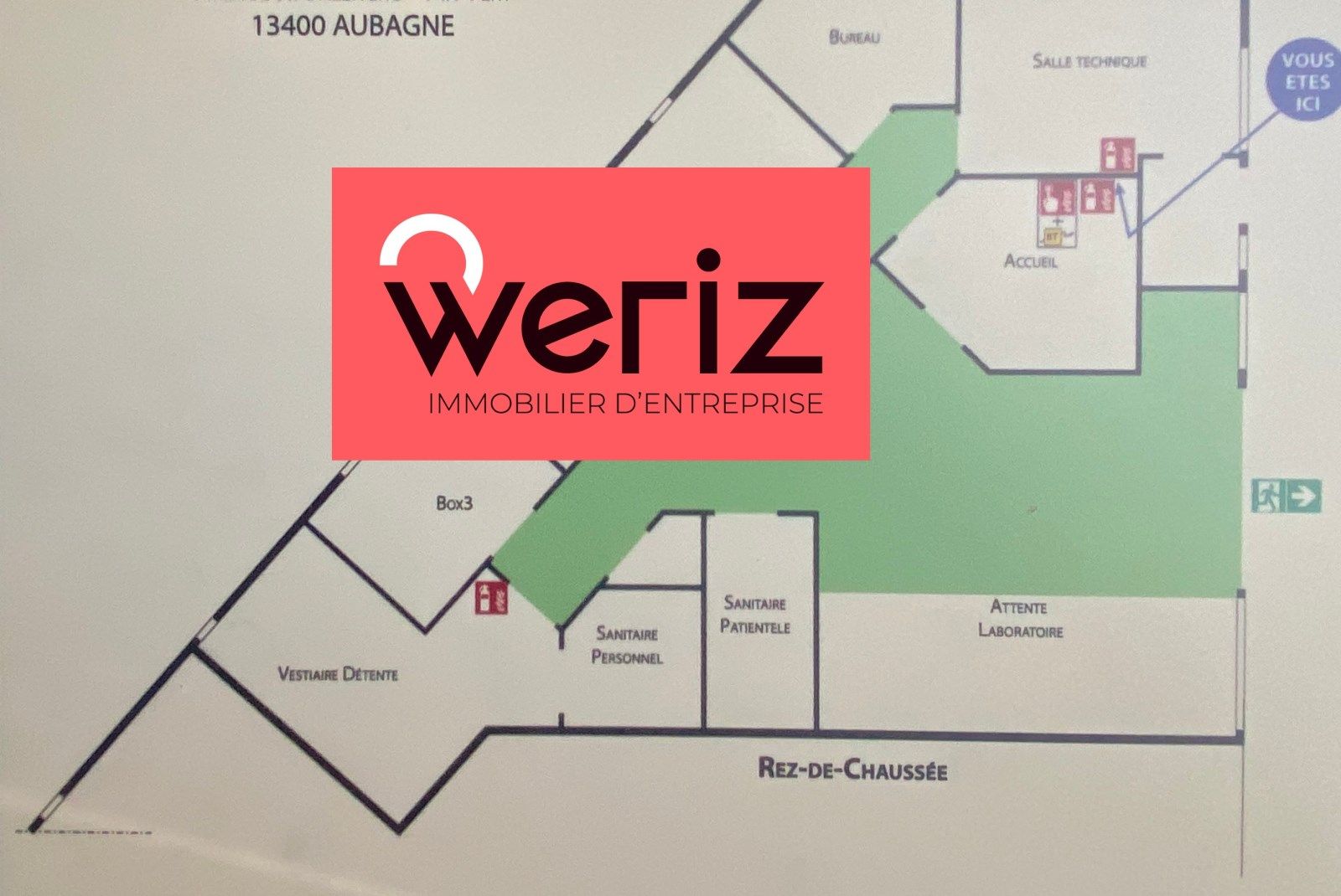 Vente Bureaux Aubagne 13400