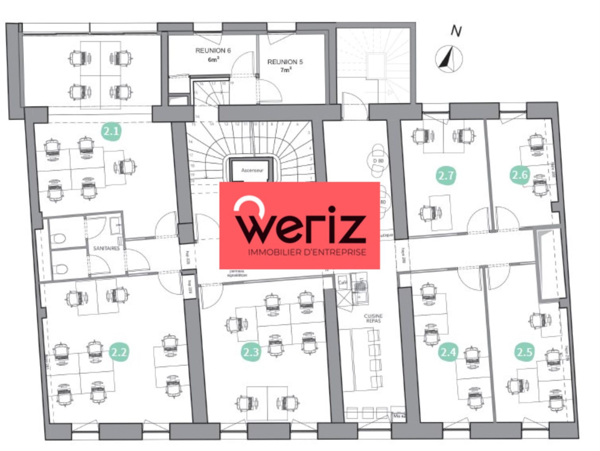 Location Coworking Marseille 7 13007