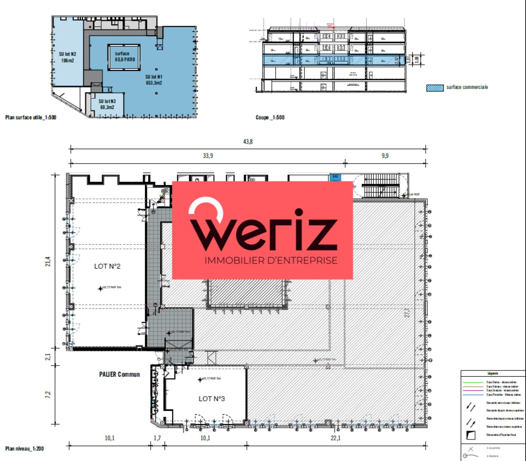 Vente Bureaux La Ciotat 13600