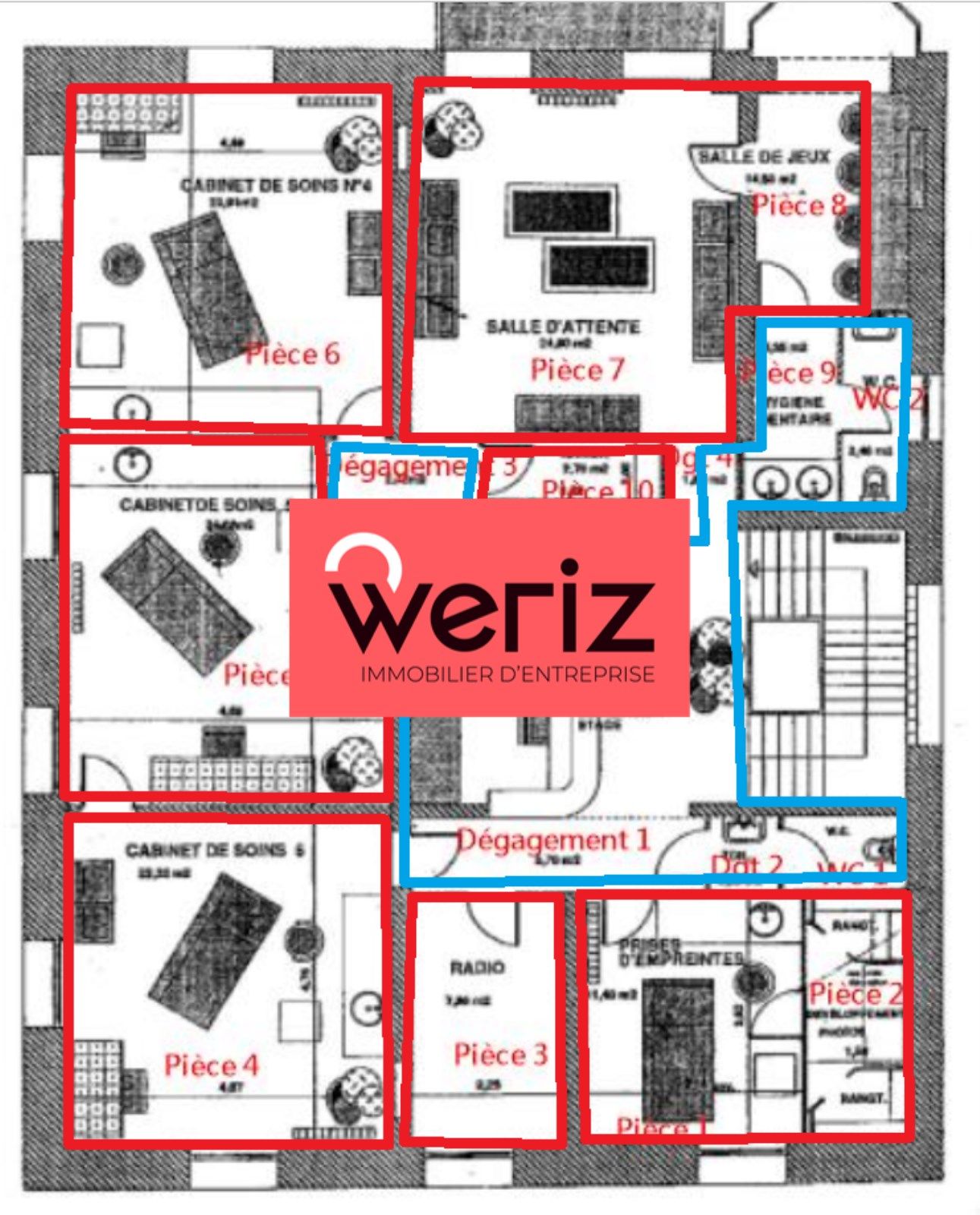 Location Bureaux Marseille 8 13008