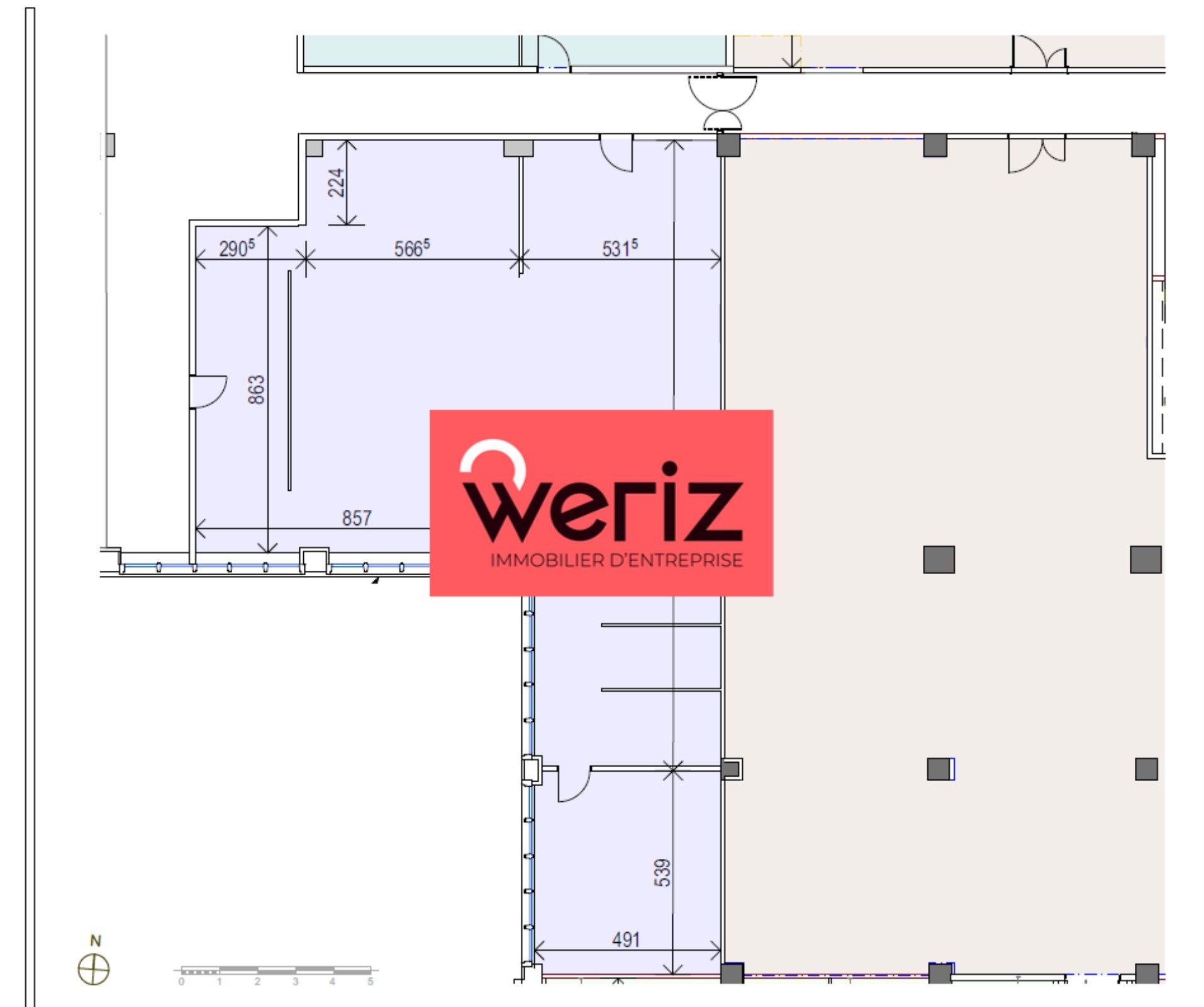 Location Bureaux Marseille 11 13011