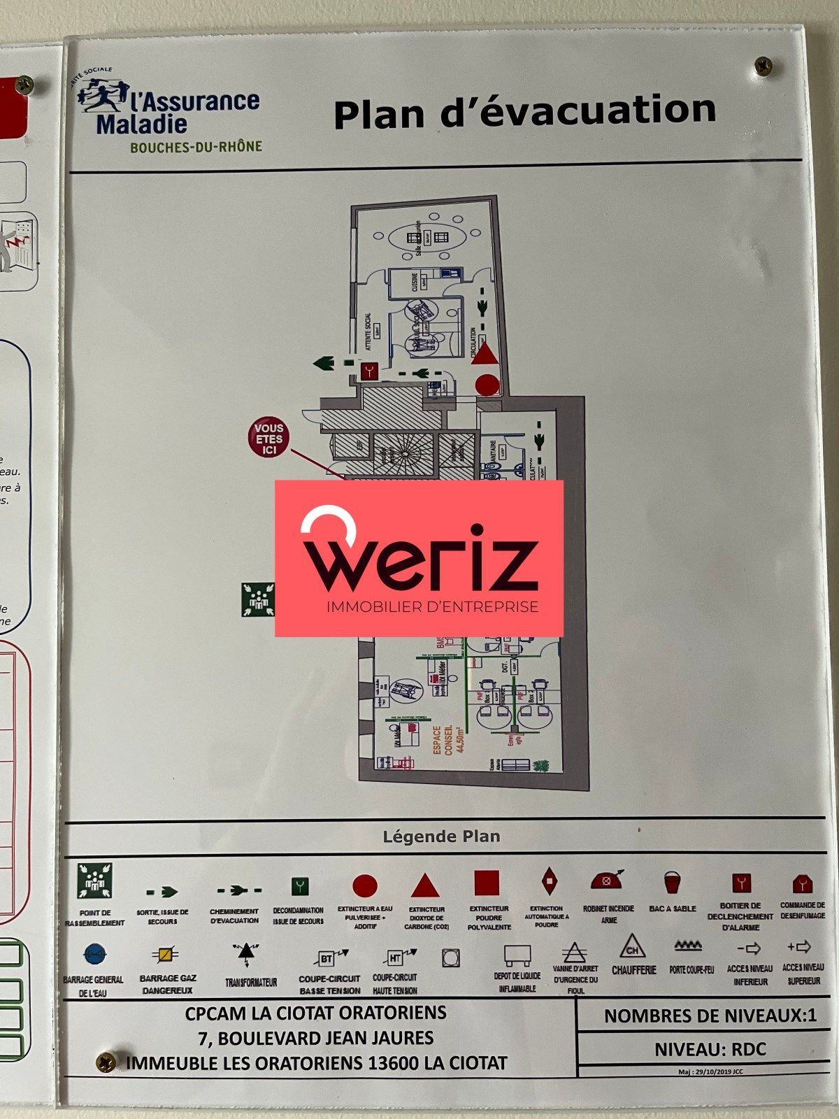 Location Bureaux La Ciotat 13600