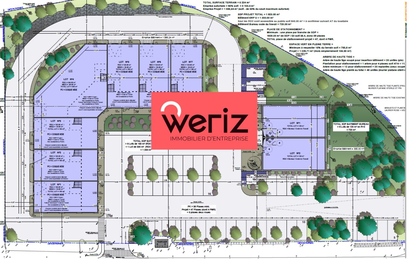 Location Bureaux La Ciotat 13600