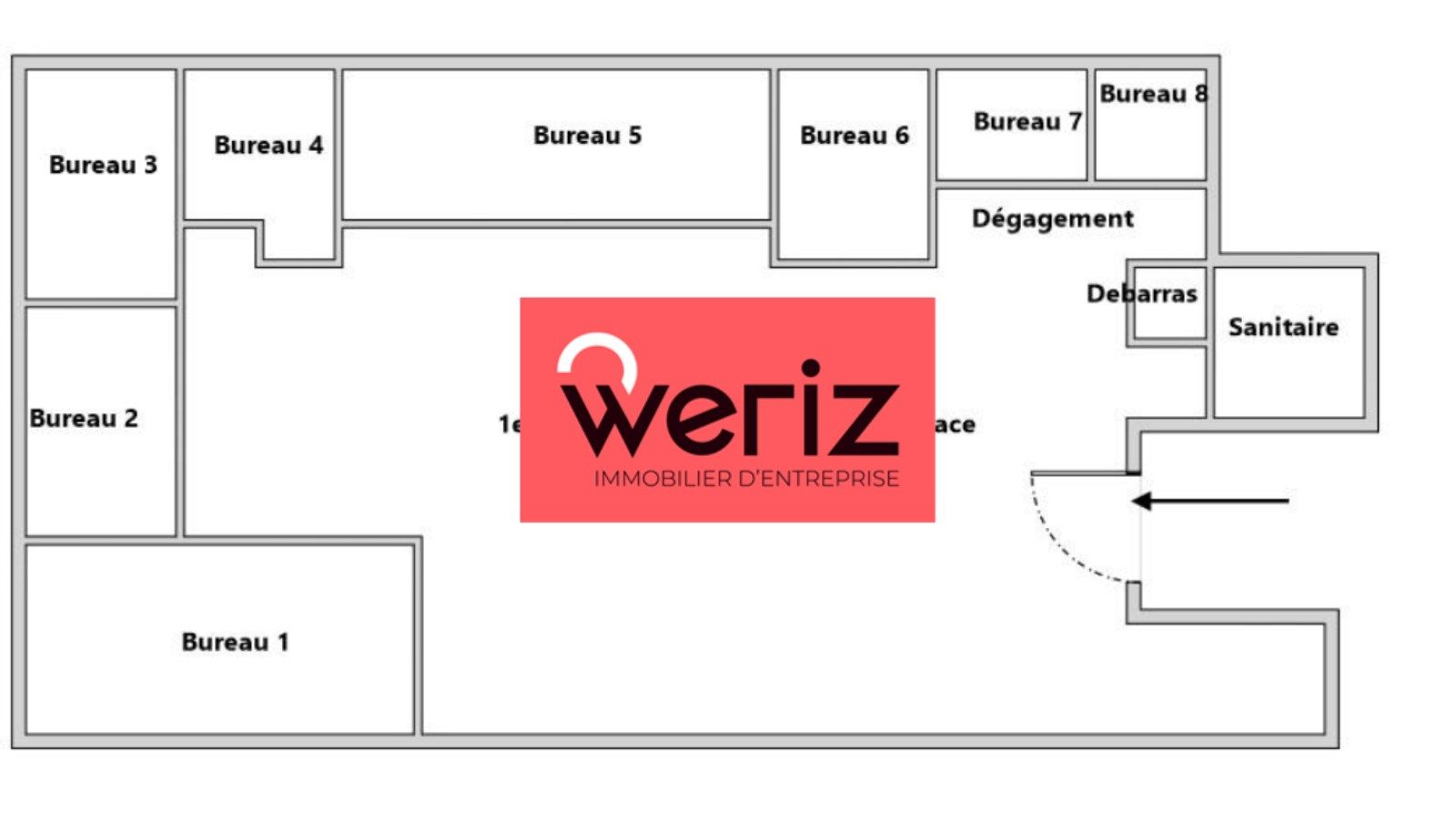 Vente Bureaux Gémenos 13420
