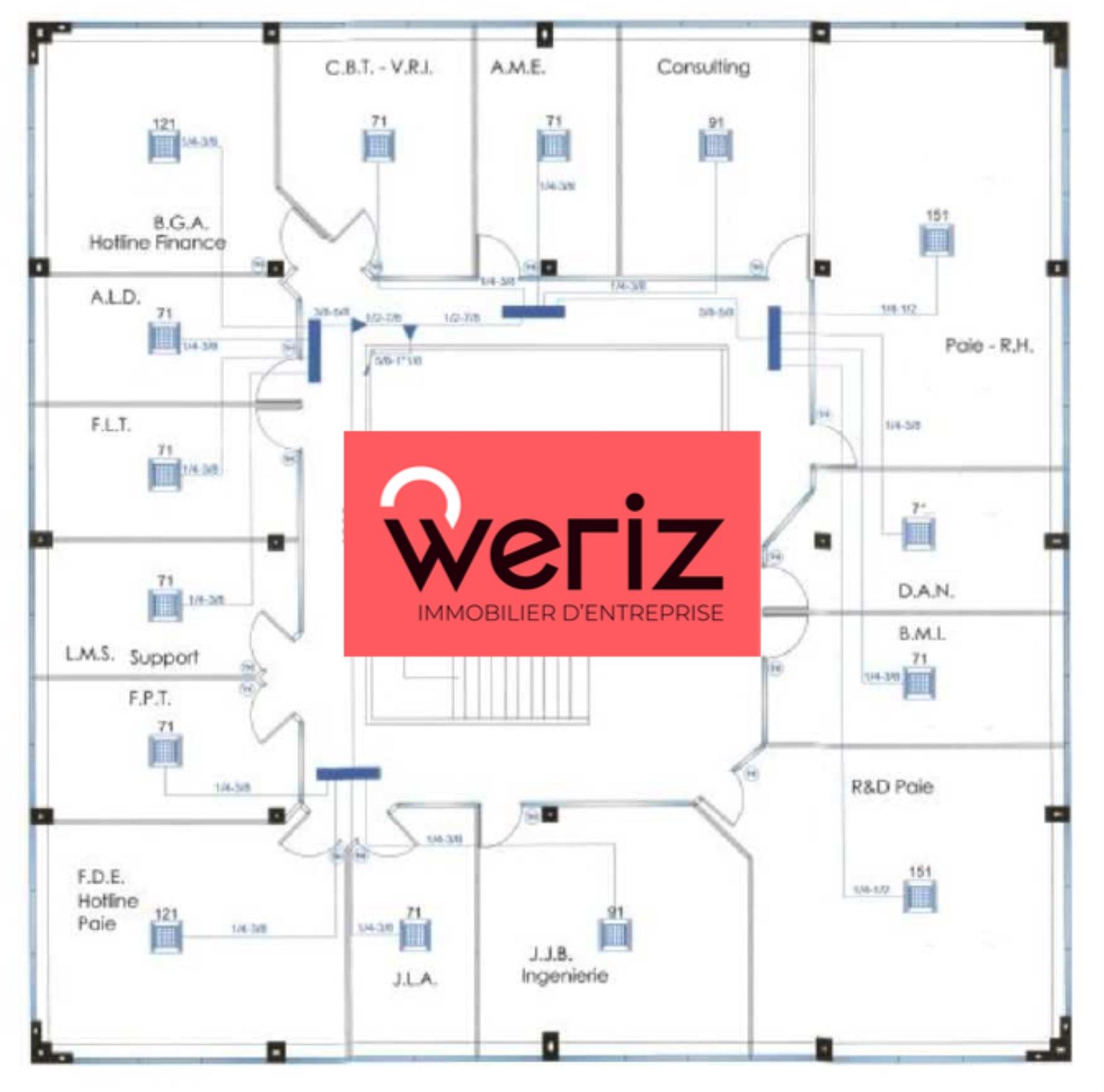 Location Bureaux Marseille 8 13008