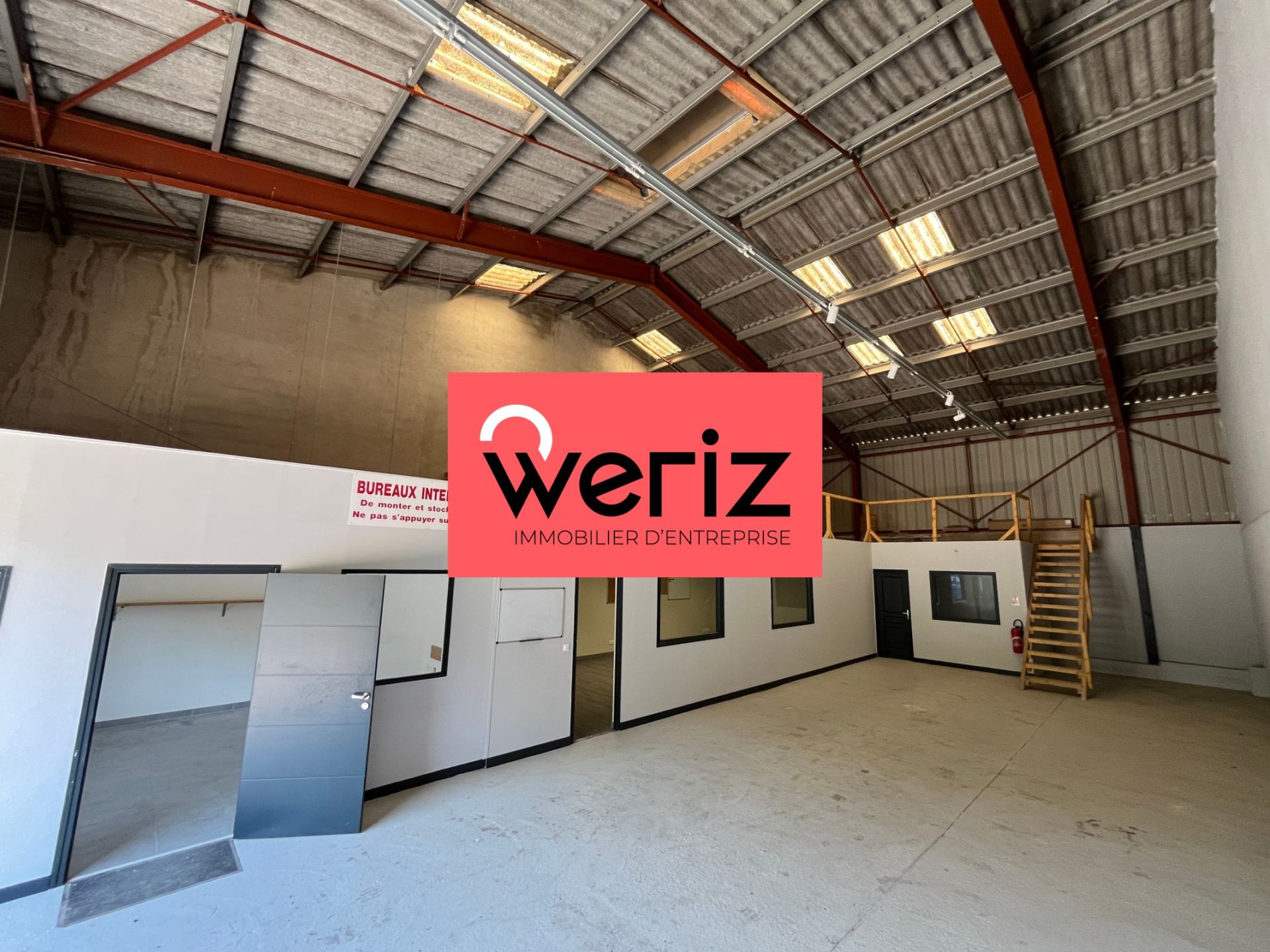 entrepôt en location sur GEMENOS (13420)