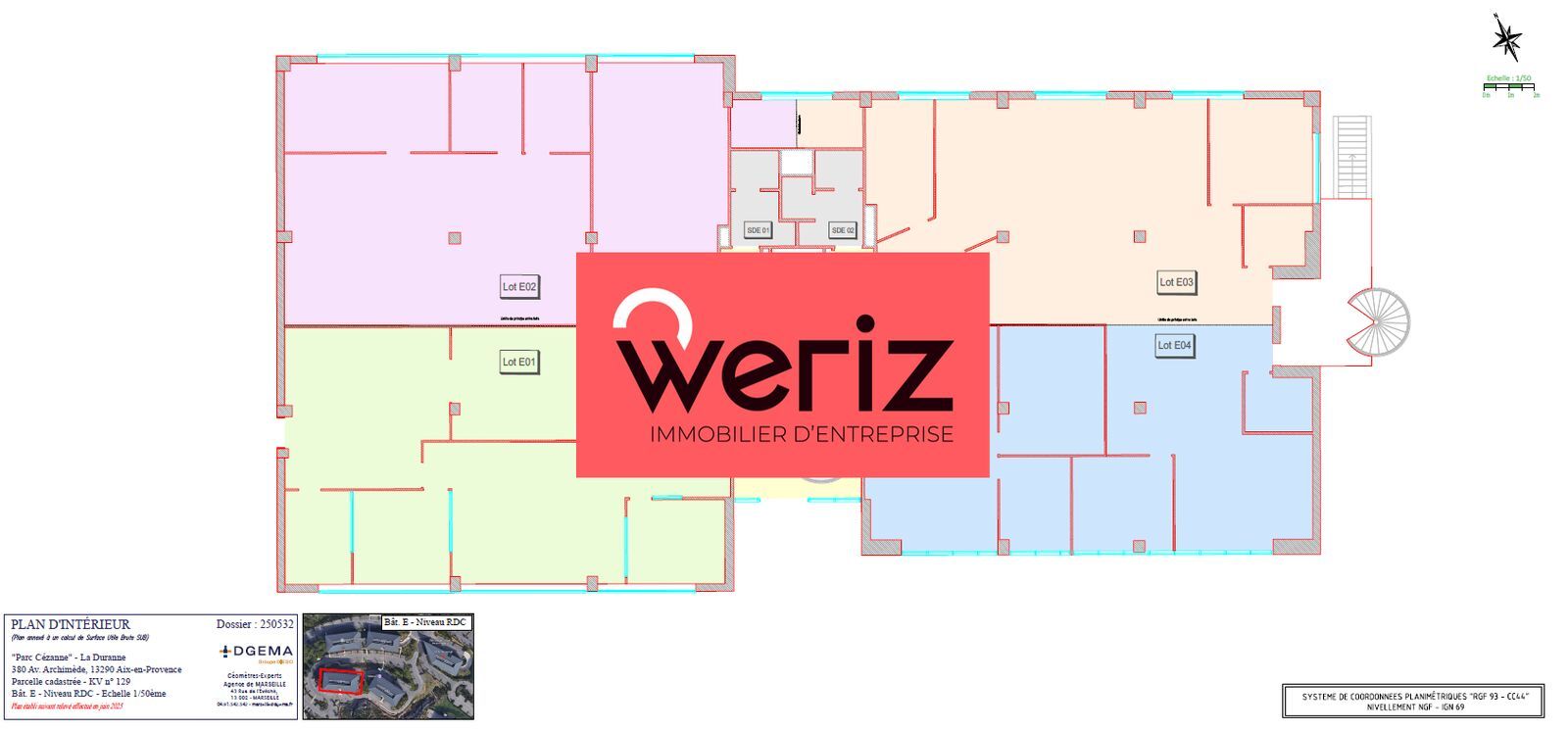 Location Bureaux Aix-en-Provence 13100