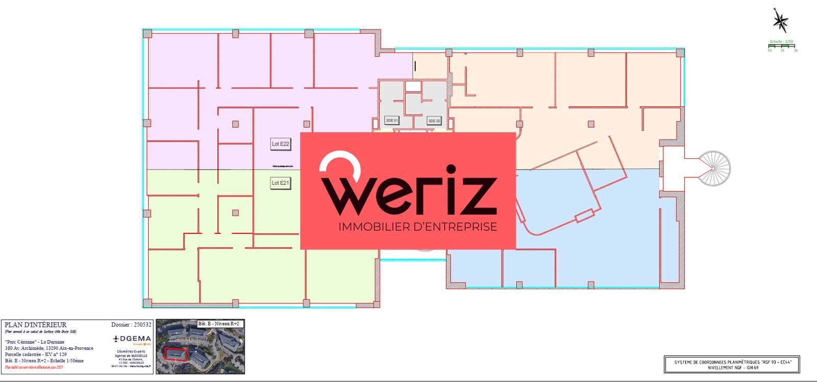 Location Bureaux Aix-en-Provence 13100