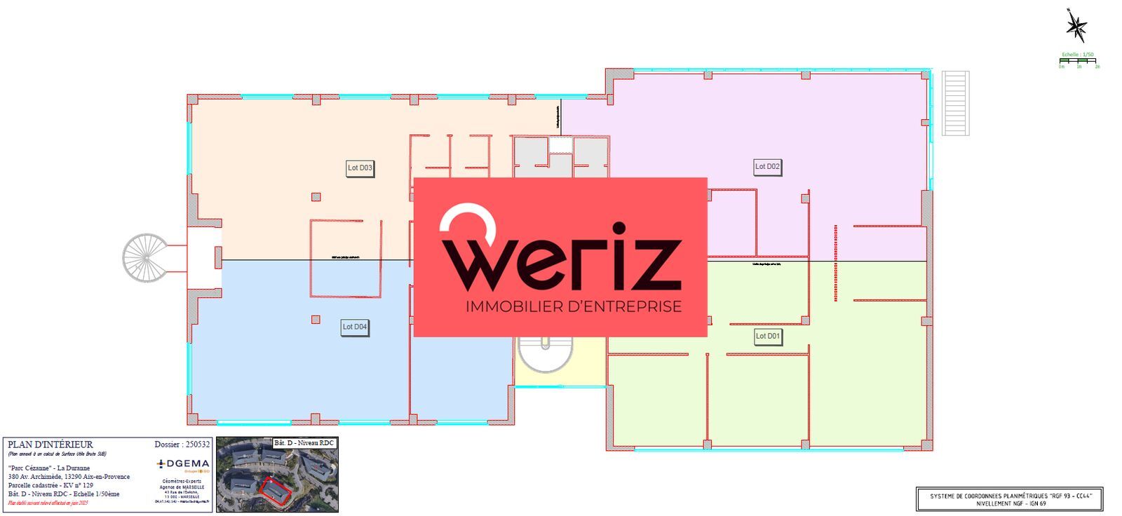 Location Bureaux Aix-en-Provence 13100