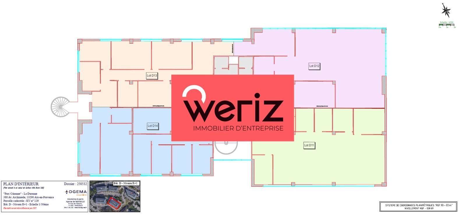 Location Bureaux Aix-en-Provence 13100