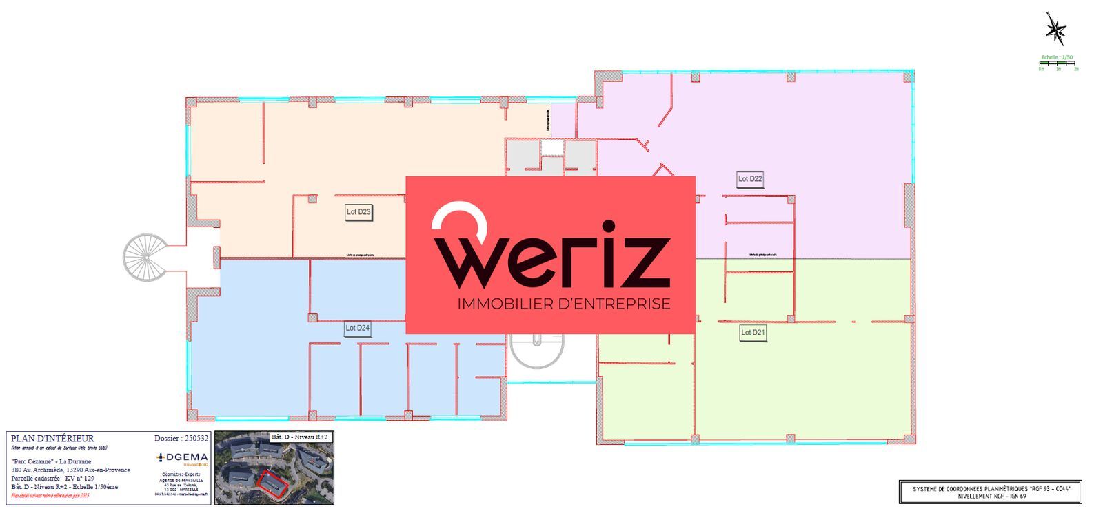 Location Bureaux Aix-en-Provence 13100