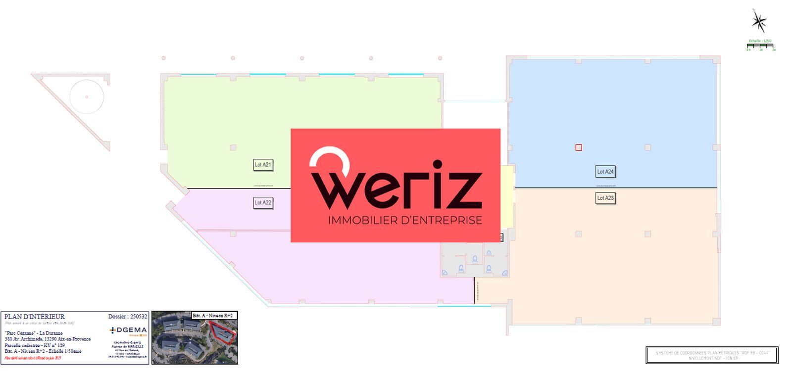 Vente Bureaux Aix-en-Provence 13100