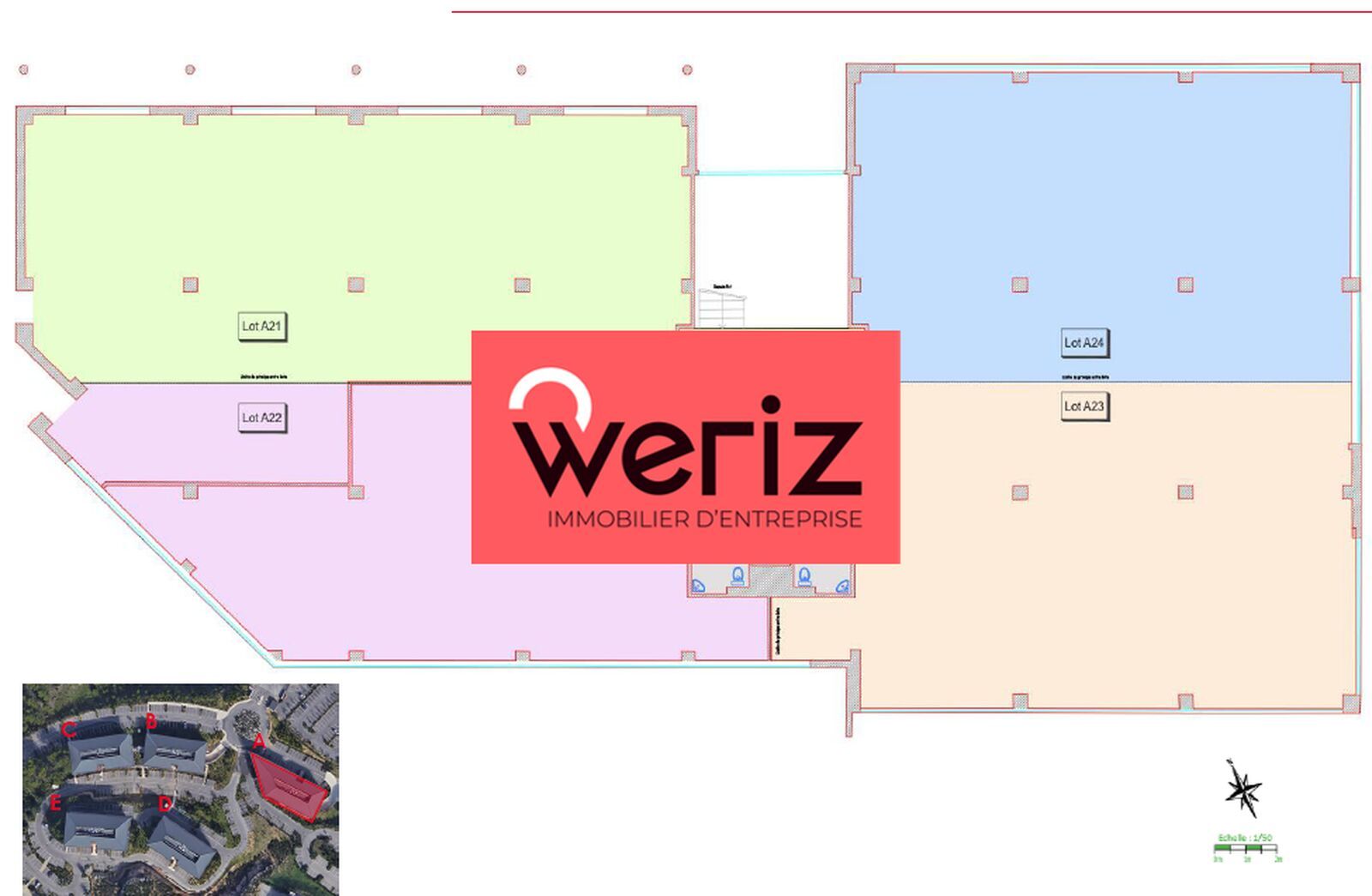 Vente Bureaux Aix-en-Provence 13100