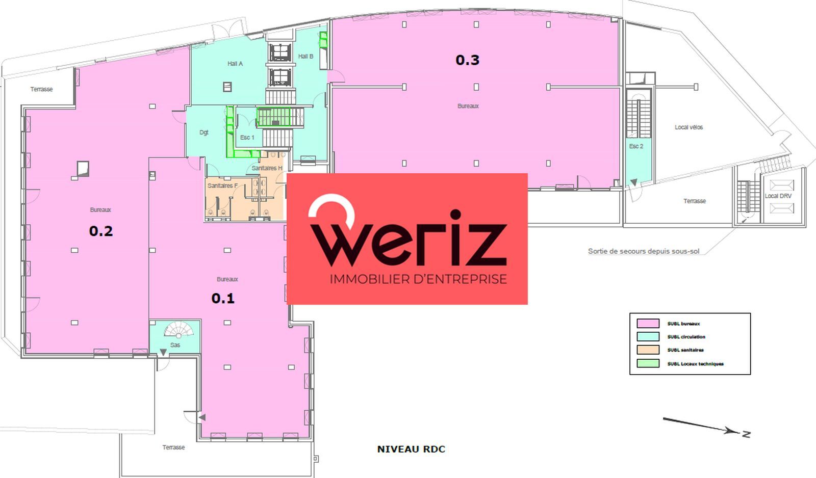 Location Bureaux Aix-en-Provence 13100