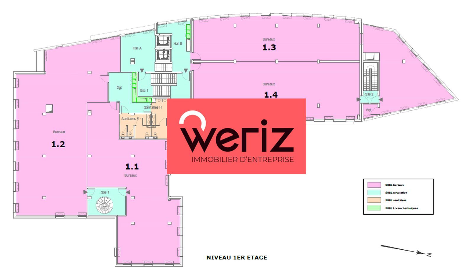 Location Bureaux Aix-en-Provence 13100