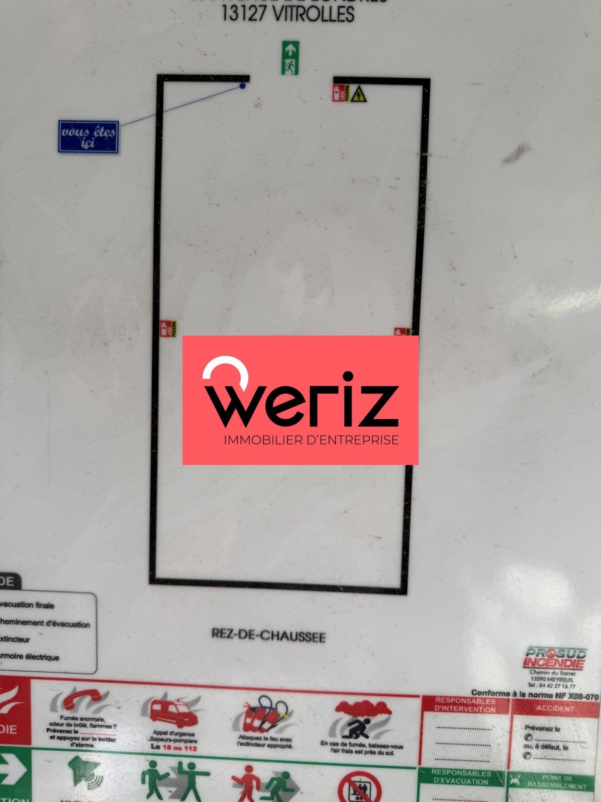 Location Entrepôt Vitrolles 13127