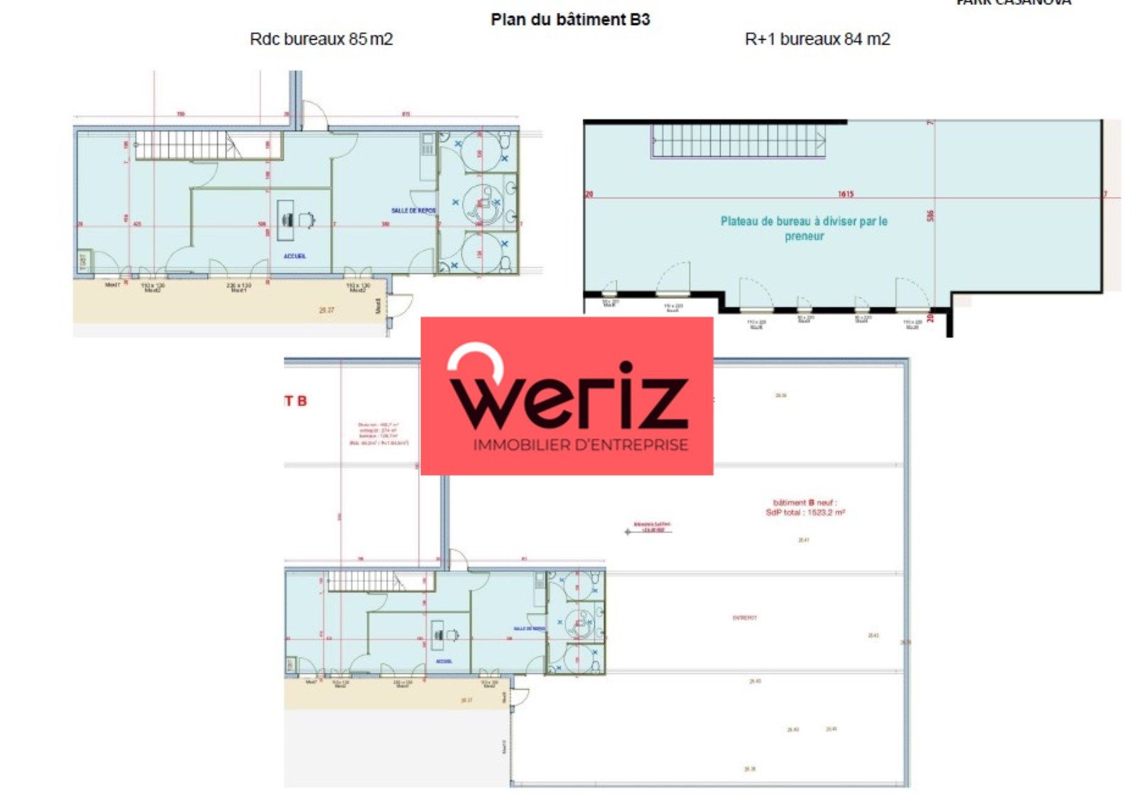 Location Entrepôt Marseille 14 13014
