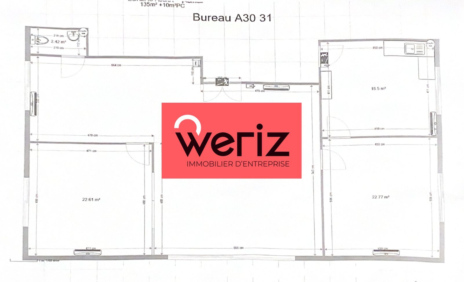 Location Bureaux Meyreuil 13590