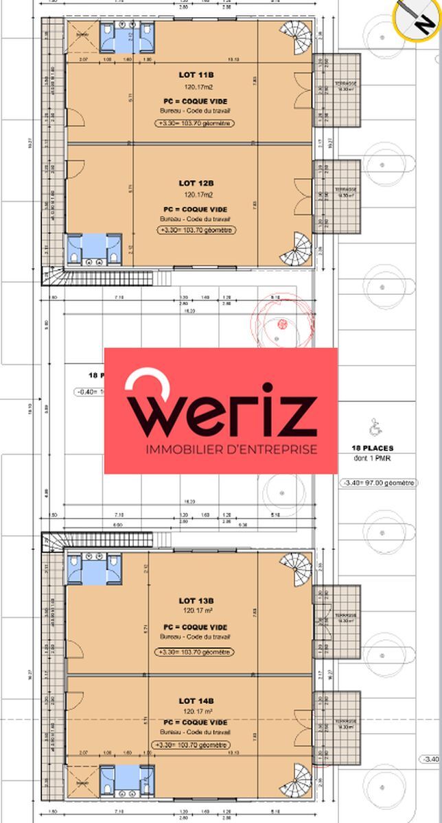 Location Bureaux La Ciotat 13600