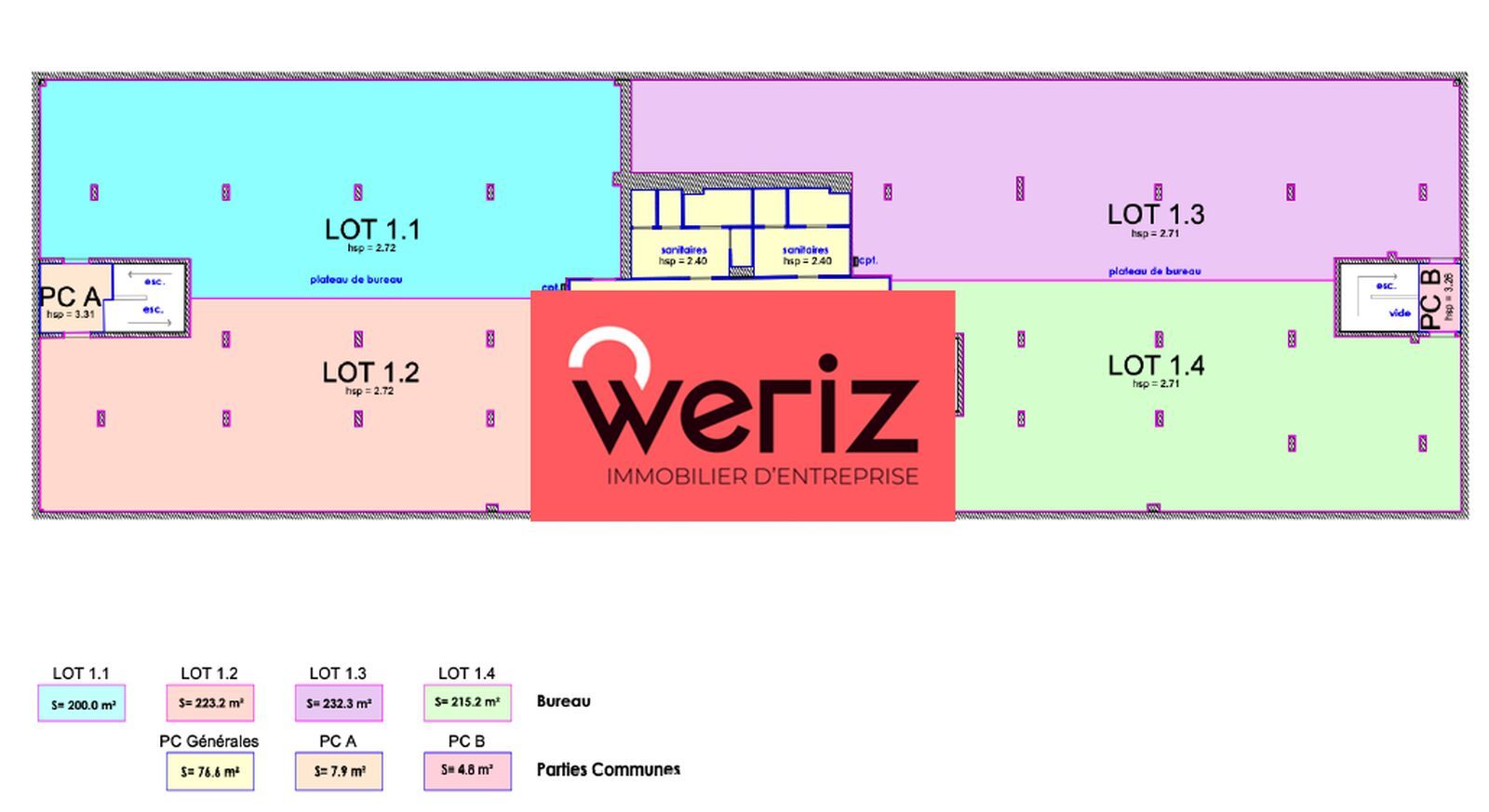 Location Bureaux Aix-en-Provence 13100