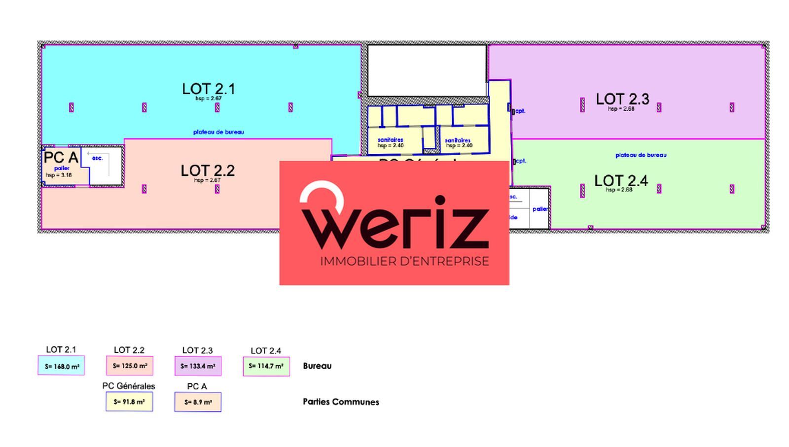 Location Bureaux Aix-en-Provence 13100