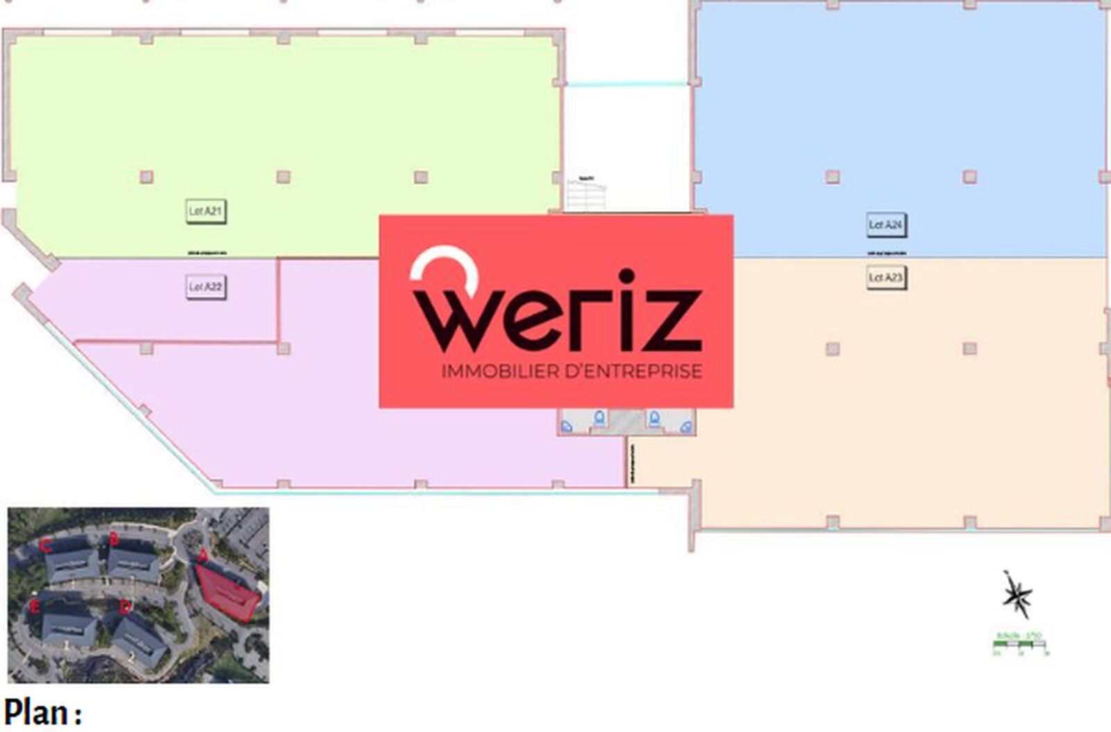 Vente Bureaux Aix-en-Provence 13100