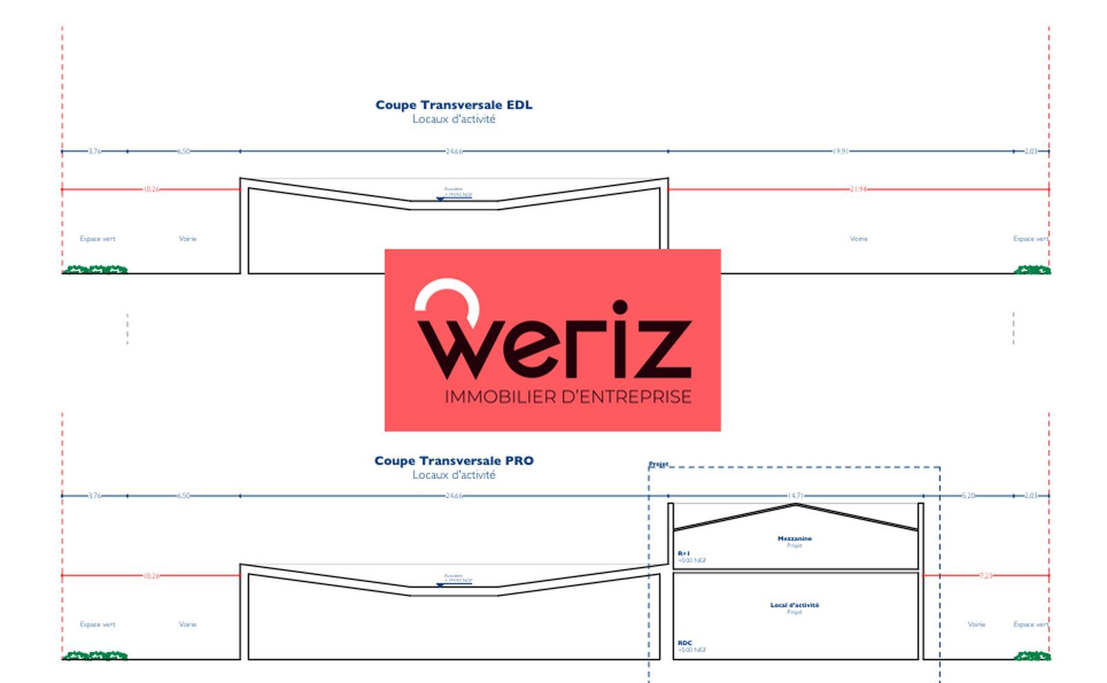 Location Entrepôt Rousset 13790