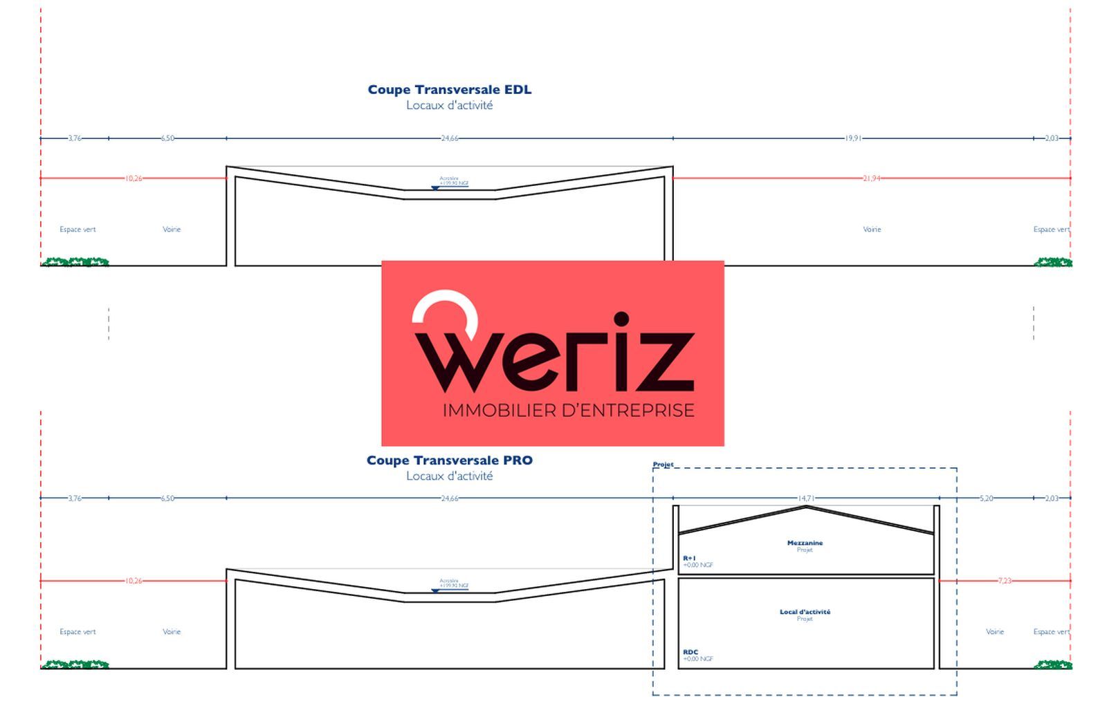 Location Entrepôt Rousset 13790