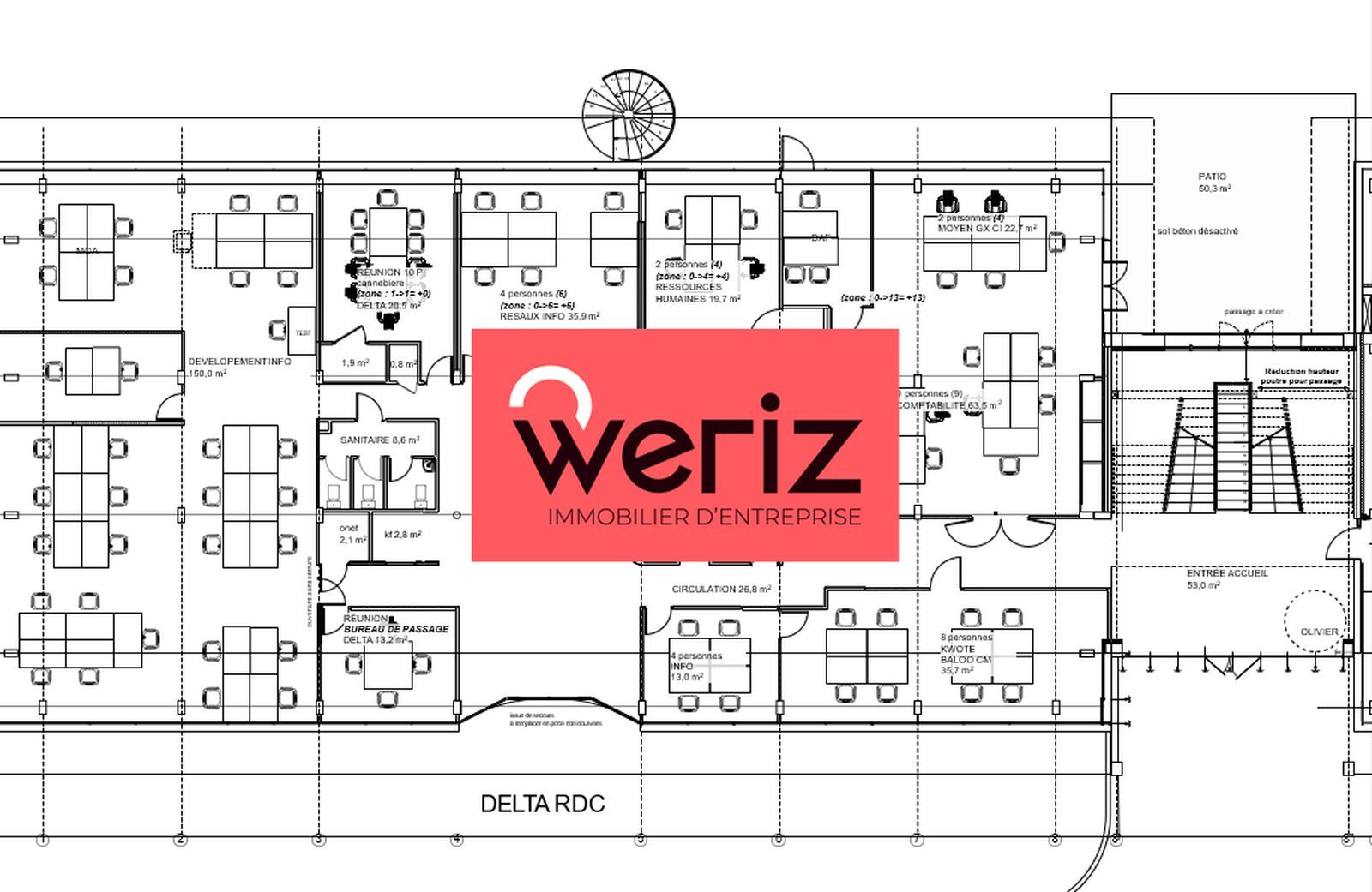 Location Bureaux Marseille 10 13010