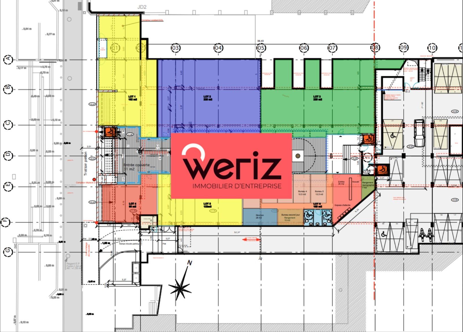 Vente Bureaux Marseille 8 13008