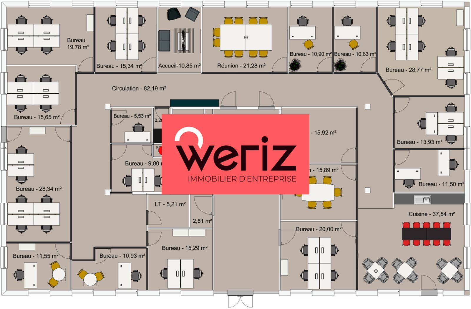 Location Bureaux Aix-en-Provence 13100