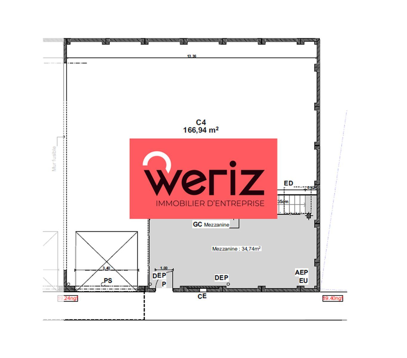 Vente Entrepôt Les Pennes-Mirabeau 13170