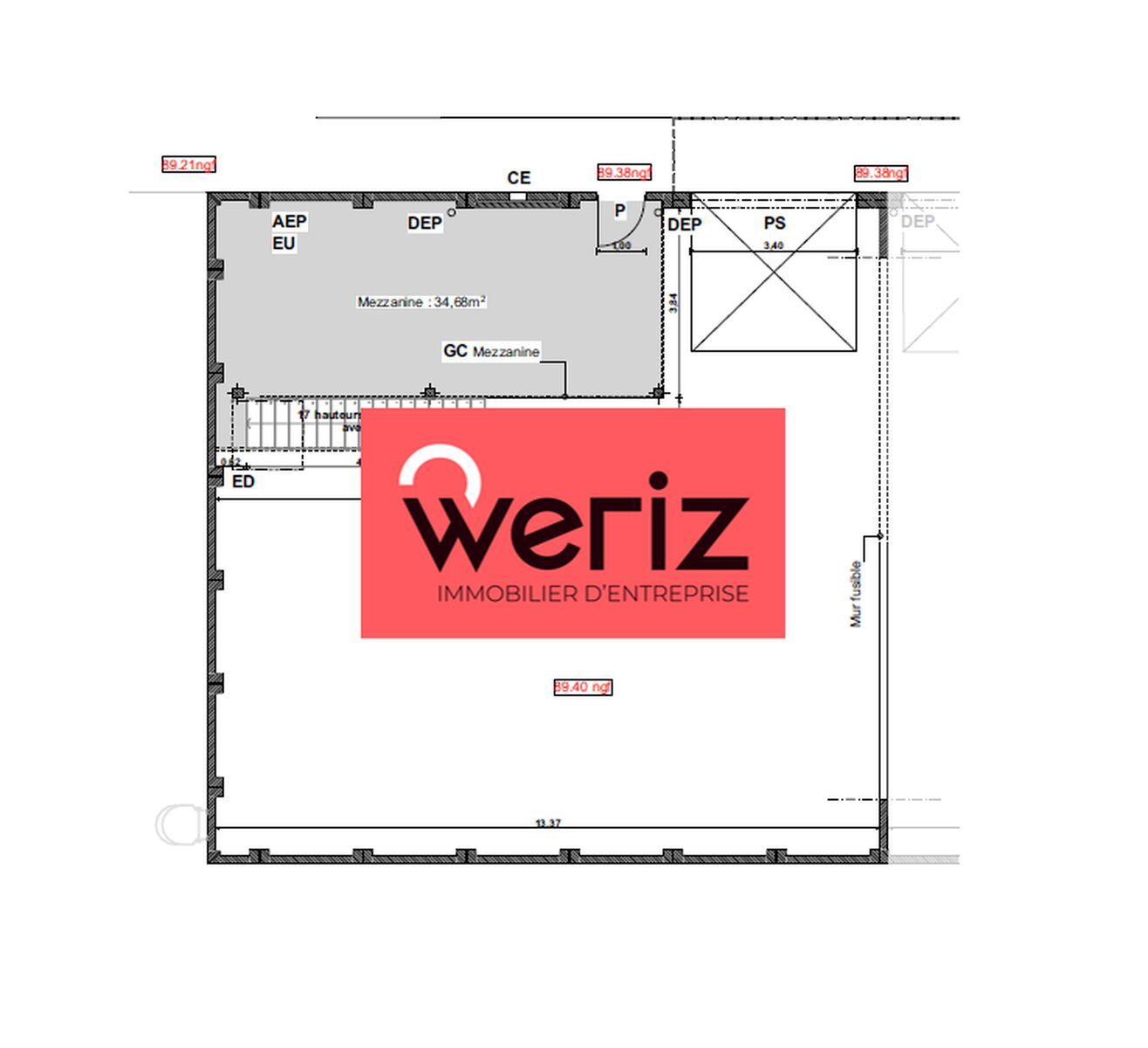 Vente Entrepôt Les Pennes-Mirabeau 13170