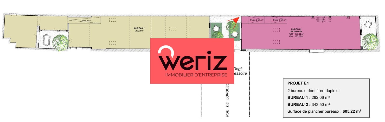 Location Bureaux Marseille 8 13008