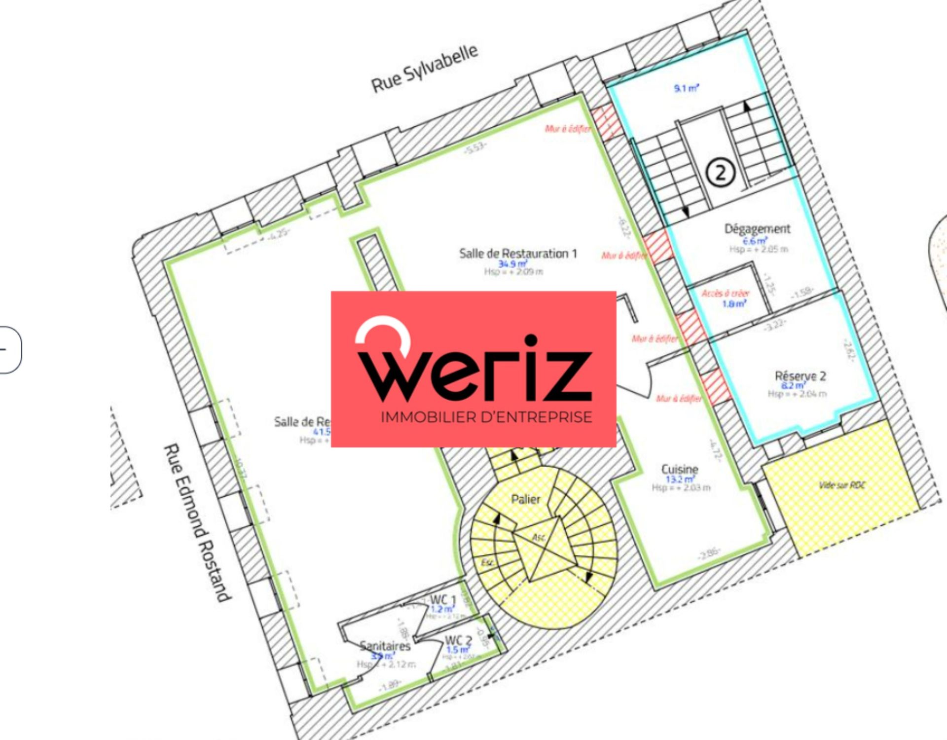 Vente Bureaux Marseille 6 13006