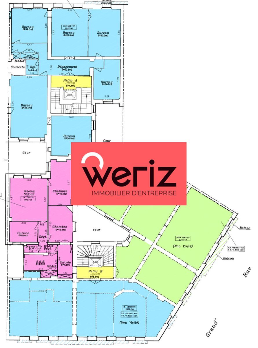 Location Bureaux Marseille 2 13002
