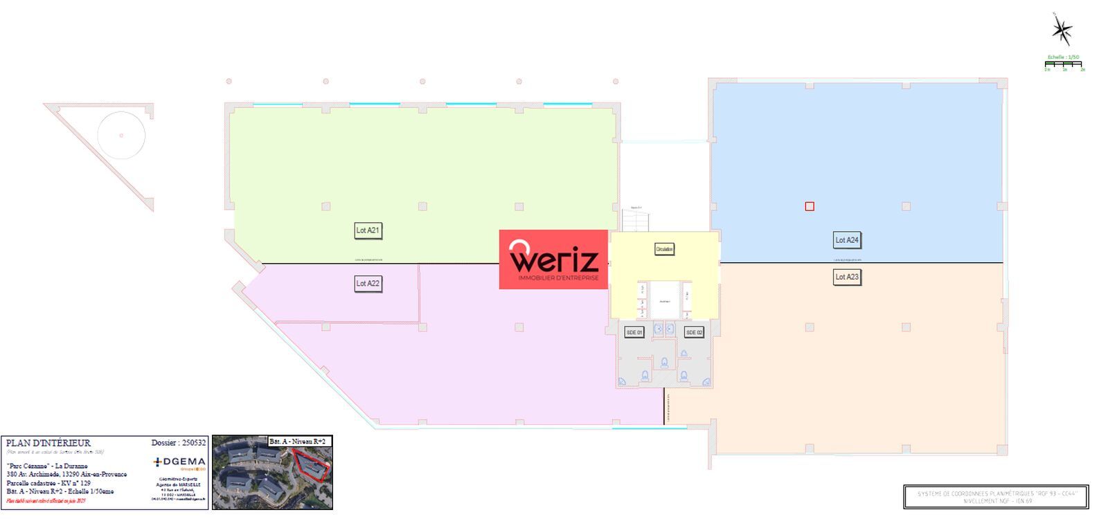 Vente Bureaux Aix-en-Provence 13100