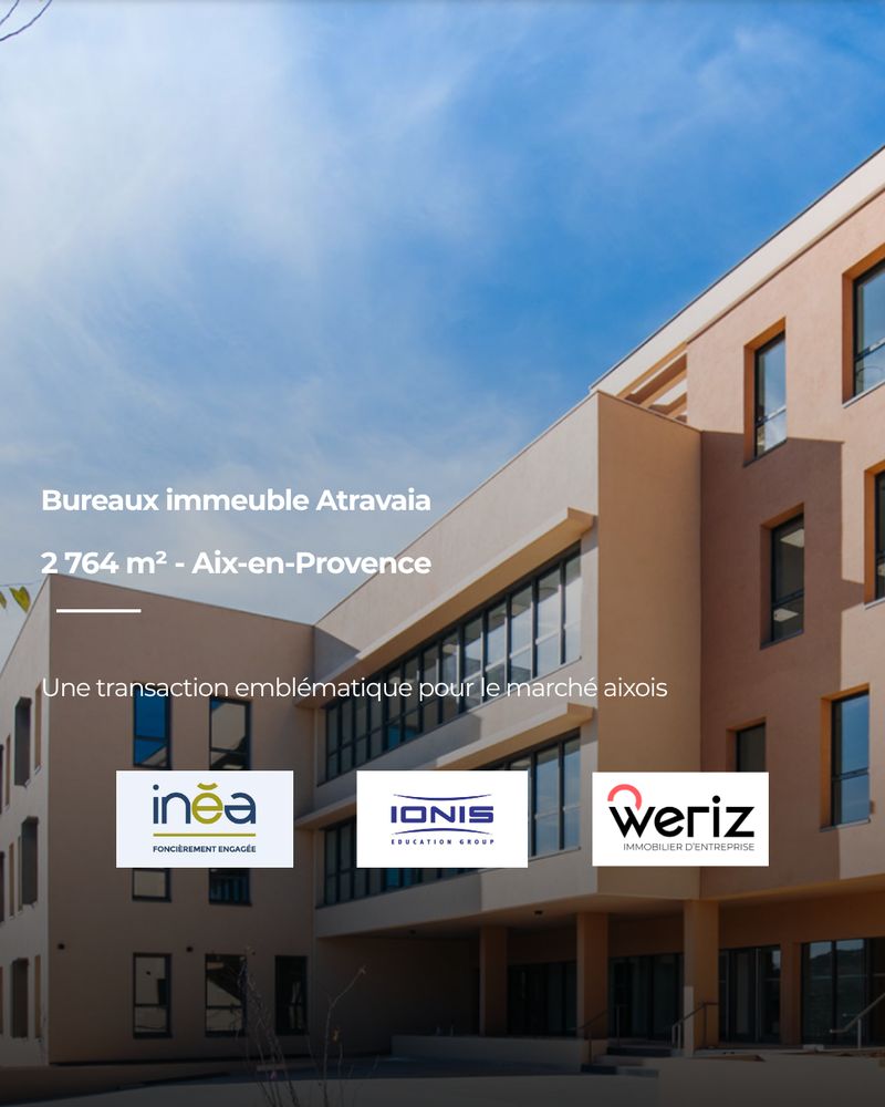 UNE NOUVELLE TRANSACTION POUR WERIZ AIX-EN-PROVENCE